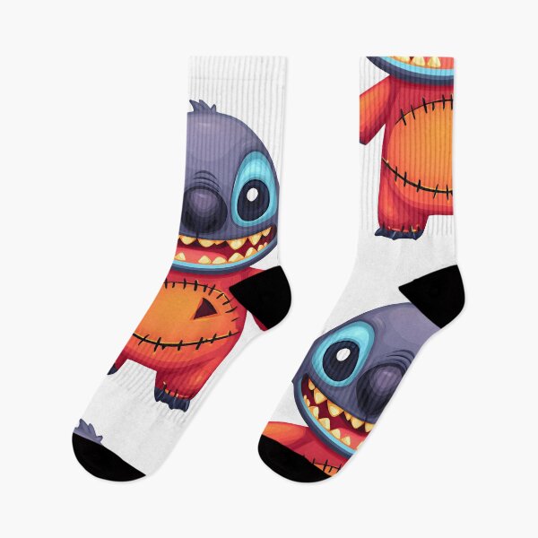 Item preview, Lilo & Stitch Halloween Costume – Cute Stitch Scary Pumpkin Scarecrow Art designed and sold by KINGOFSTICKER.