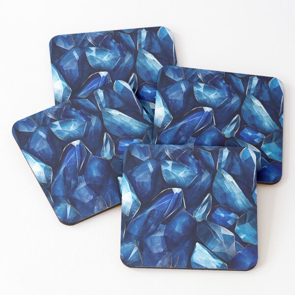 Item preview, Sapphire Blue Gemstones designed and sold by CraftedHome.