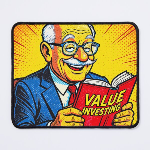 Item preview, Value Investing Pop Art T-Shirt – Comic Style Investor Design designed and sold by JaaGo PopLab.