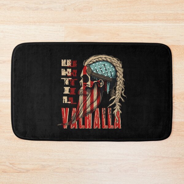 Item preview, Until Valhalla US Flag Viking Vintage Norse Til Valhalla designed and sold by AydenWiegand.