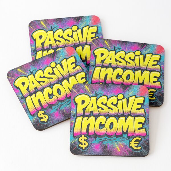 Item preview, Passive Income Graffiti Pop Art – Investing & Financial Freedom Streetwear Design designed and sold by JaaGo PopLab.