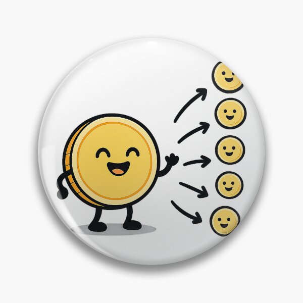 Item preview, Compound Interest Cartoon Sticker – Investor’s Pop Lab designed and sold by JaaGo PopLab.