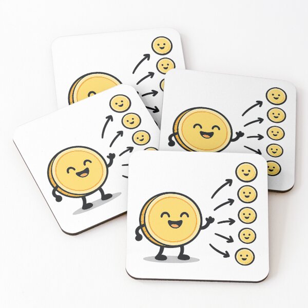 Item preview, Compound Interest Cartoon Sticker – Investor’s Pop Lab designed and sold by JaaGo PopLab.
