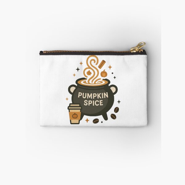 Item preview, Pumpkin Spice Cauldron Coffee Fall Sticker designed and sold by NitkiStudio.