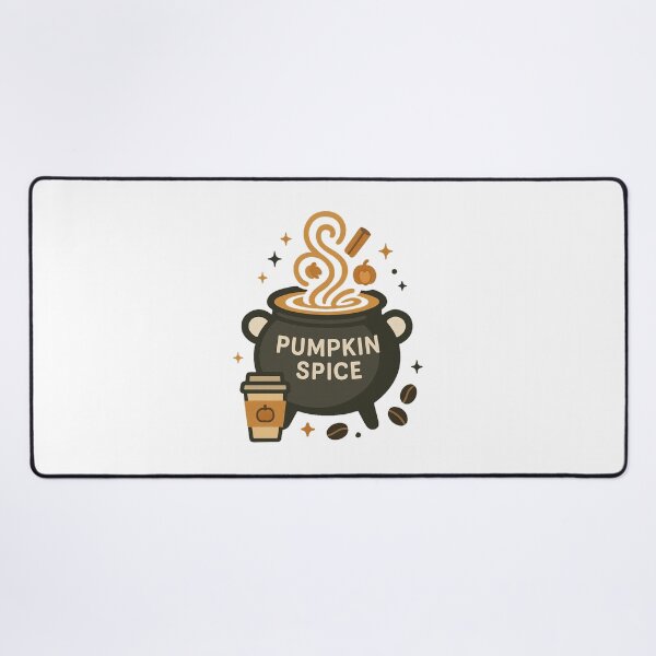 Item preview, Pumpkin Spice Cauldron Coffee Fall Sticker designed and sold by NitkiStudio.