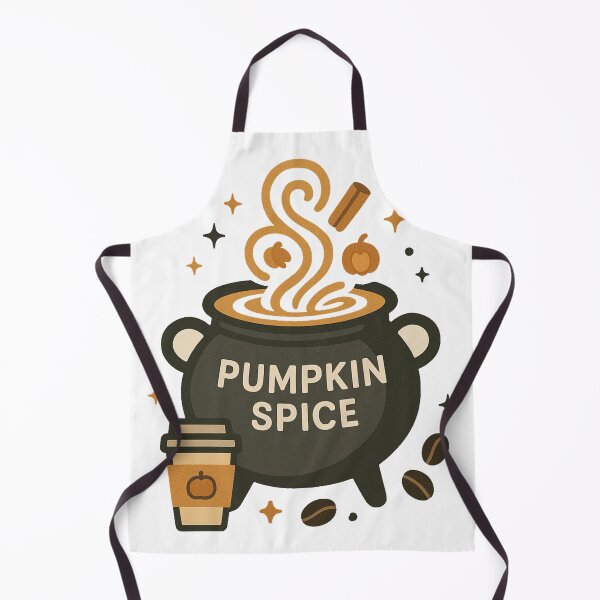 Item preview, Pumpkin Spice Cauldron Coffee Fall Sticker designed and sold by NitkiStudio.