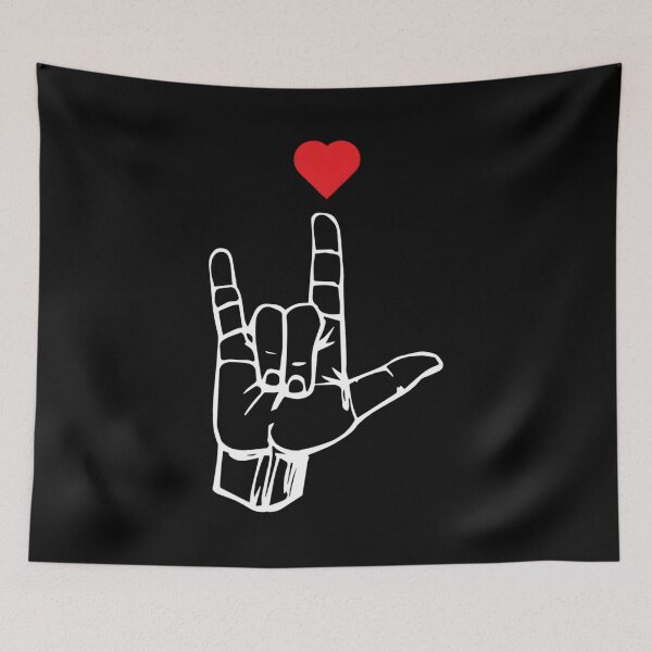 Item preview, I Love You Hand Sign Asl For designed and sold by aqnkkalw83.