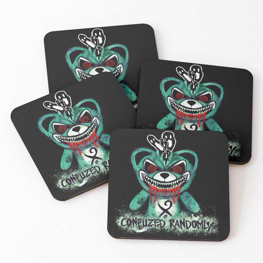 Item preview, Coasters (Set of 4) designed and sold by ConfuzRandomly.