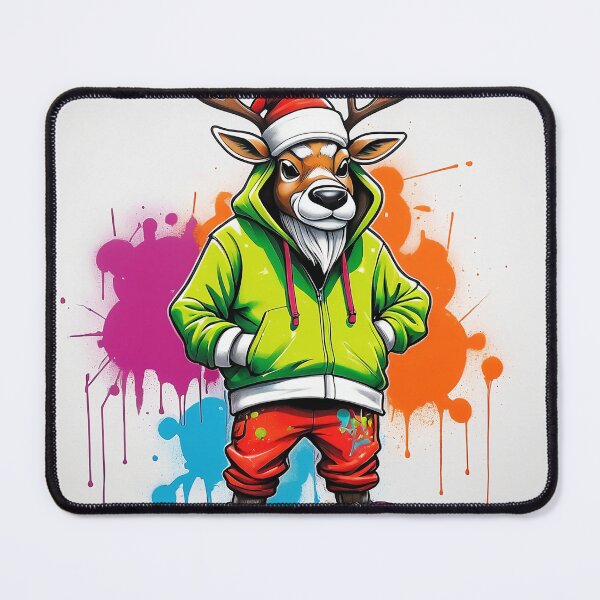 Item preview, Reno navideño – Arte callejero navideño urbano designed and sold by JaaGo PopLab.