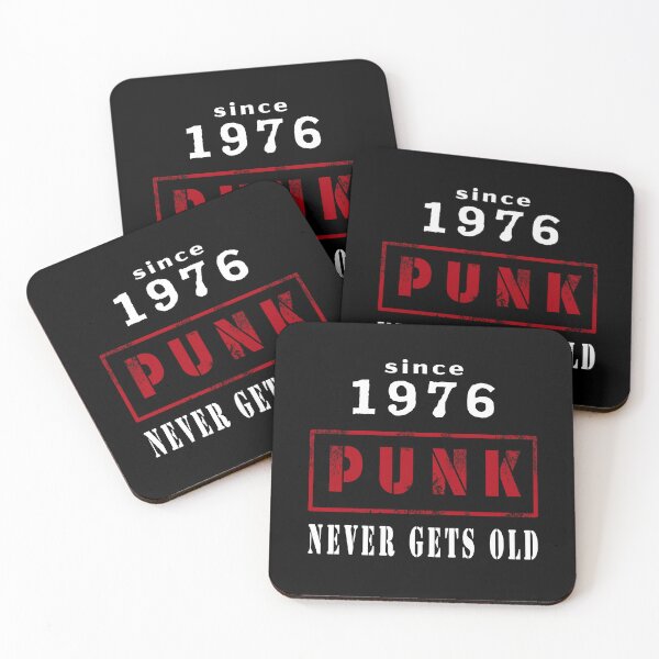 Item preview, Since 1976 punk never gets old T-Shirt designed and sold by Go Easy Apparel.