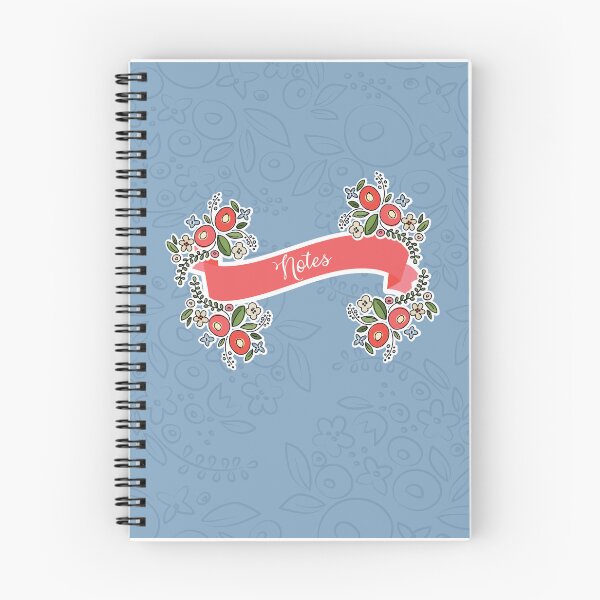 Aperçu de l'œuvre Journal de notes florales créée et vendue par snailspaperco.