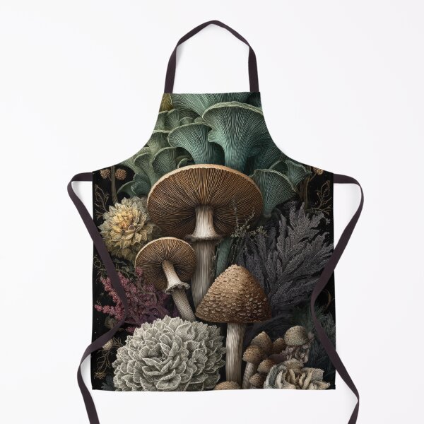 Item preview, Woodland Forest Botanical Mushrooms designed and sold by scicilysimonee.