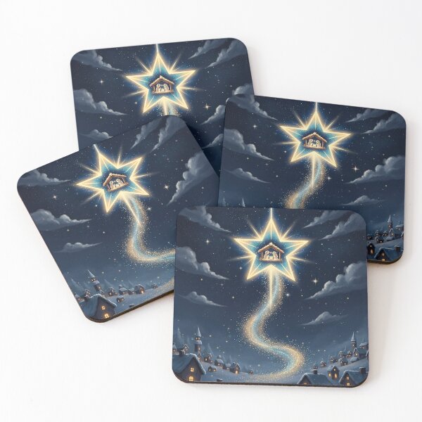 Item preview, Guiding Christmas Star with Nativity Scene designed and sold by Iras-Art-Corner.