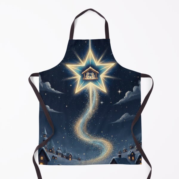 Item preview, Guiding Christmas Star with Nativity Scene designed and sold by Iras-Art-Corner.