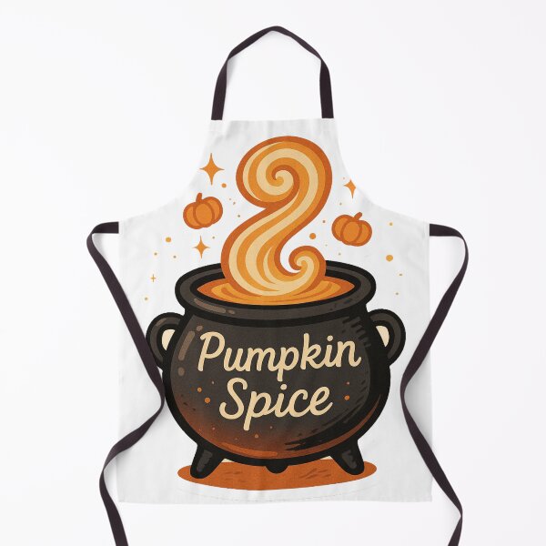 Item preview, Pumpkin Spice Latte Cauldron Fall Coffee Sticker designed and sold by NitkiStudio.