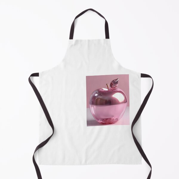 Item preview, Luxury Silver Pink Apple – Elegant Modern Art designed and sold by Aisha Creates.