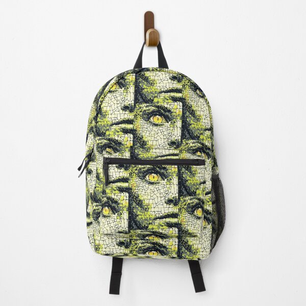 Item preview, Ancient mosaic depicting a close-up of a mysterious reptilian's face. designed and sold by Piotrek0001.