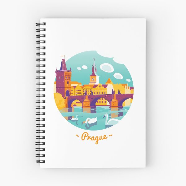 Artikelvorschau, Prag und Schwäne entworfen und verkauft von olgaserova.