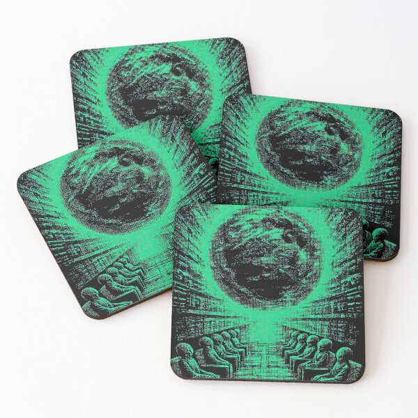 Item preview, A secret meeting of aliens observing our green planet's fate. designed and sold by Piotrek0001.