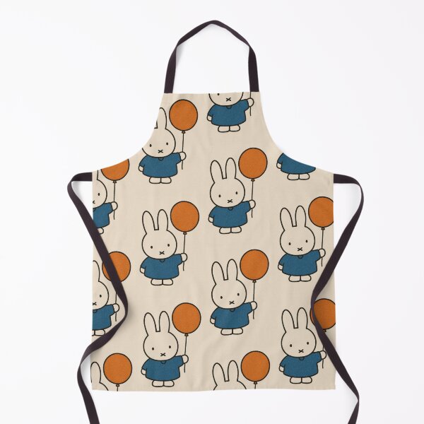 Item preview, Miffy holding a Yellow balloon designed and sold by Cozy Moss Studio.