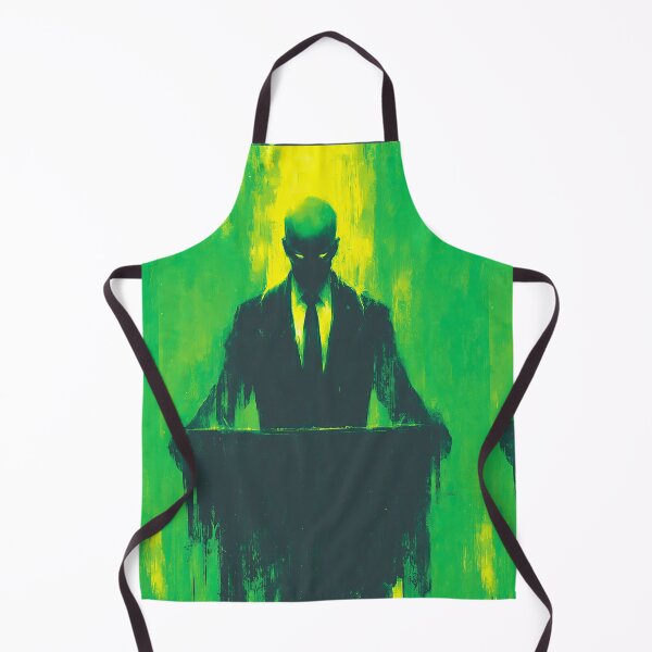 Item preview, A dark silhouette in a suit against a green glow. designed and sold by Piotrek0001.