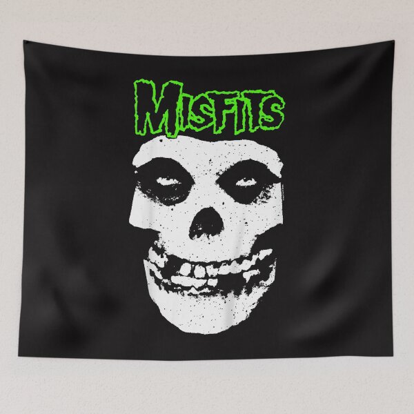 Item preview, Misfits Green Skull Logo  designed and sold by RobertElli.