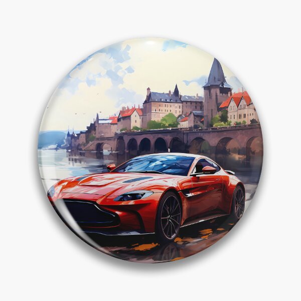 Item preview, Autumn Leaves And Fast Car Meet On Old City Bridge designed and sold by RevUpDesign.