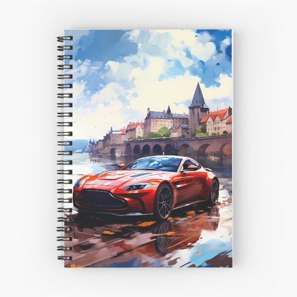 Item preview, Autumn Leaves And Fast Car Meet On Old City Bridge designed and sold by RevUpDesign.