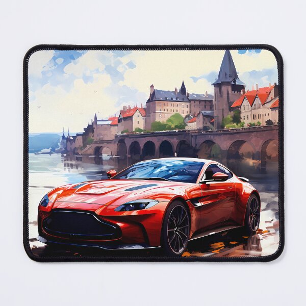 Item preview, Autumn Leaves And Fast Car Meet On Old City Bridge designed and sold by RevUpDesign.