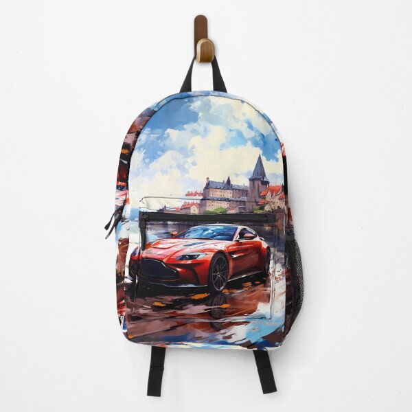 Item preview, Autumn Leaves And Fast Car Meet On Old City Bridge designed and sold by RevUpDesign.