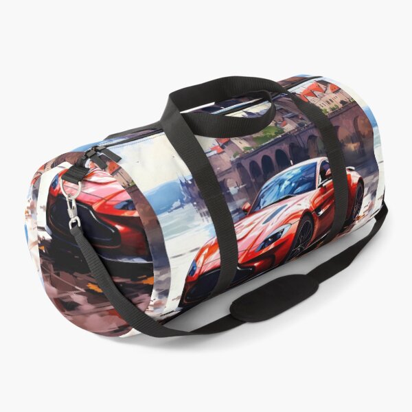Item preview, Autumn Leaves And Fast Car Meet On Old City Bridge designed and sold by RevUpDesign.