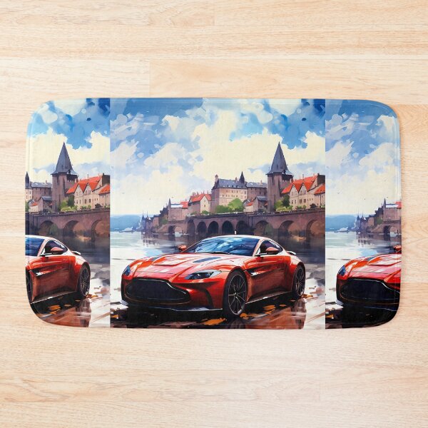 Item preview, Autumn Leaves And Fast Car Meet On Old City Bridge designed and sold by RevUpDesign.