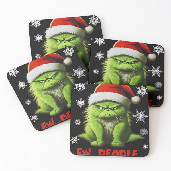 Item preview, Ew People Funny Grinch Cat Christmas Gift designed and sold by JamiJHayes.