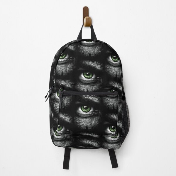 Item preview, A close-up of a piercing green eye of a reptile. designed and sold by Piotrek0001.