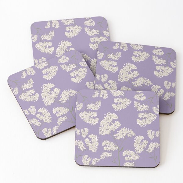 Item preview, Delicate Gypsophila Floral Pattern on Lavender Background designed and sold by Jannielle.