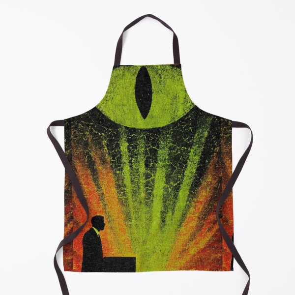 Item preview, A man in a suit bathed in reptile's eye light. designed and sold by Piotrek0001.