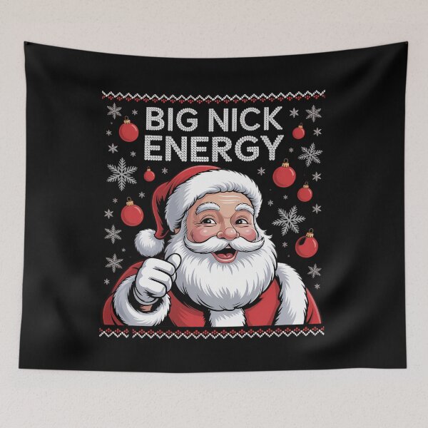 Item preview, Big Nick Energy Santa Ugly Christmas designed and sold by ticlitule.