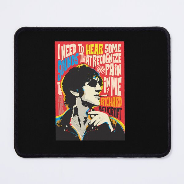 Item preview, Richard Ashcroft Pop Art Quote designed and sold by SkyeThiel.