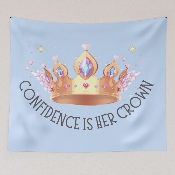 Item preview,  Confidence Is Her Crown designed and sold by WarriorsArmour.