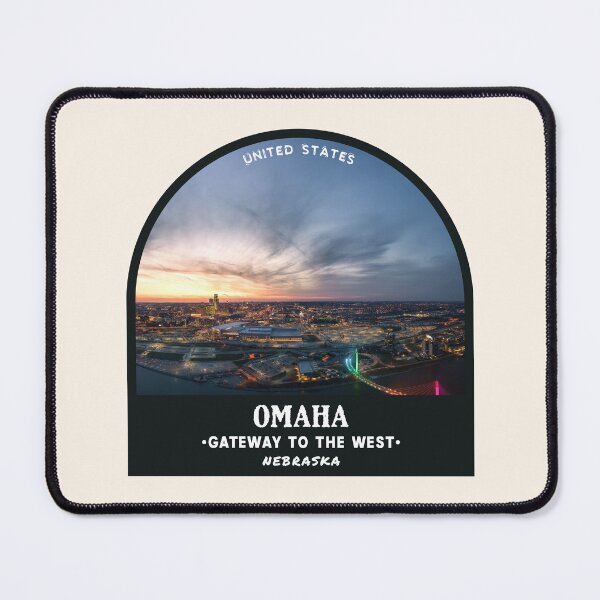 Item preview, Omaha (Nebraska), United States city designed and sold by PinkandP.