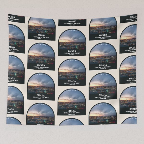 Item preview, Omaha (Nebraska), United States city designed and sold by PinkandP.