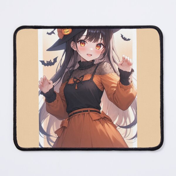 Item preview, Anime girl Halloween and bats designed and sold by ArtsJulian.
