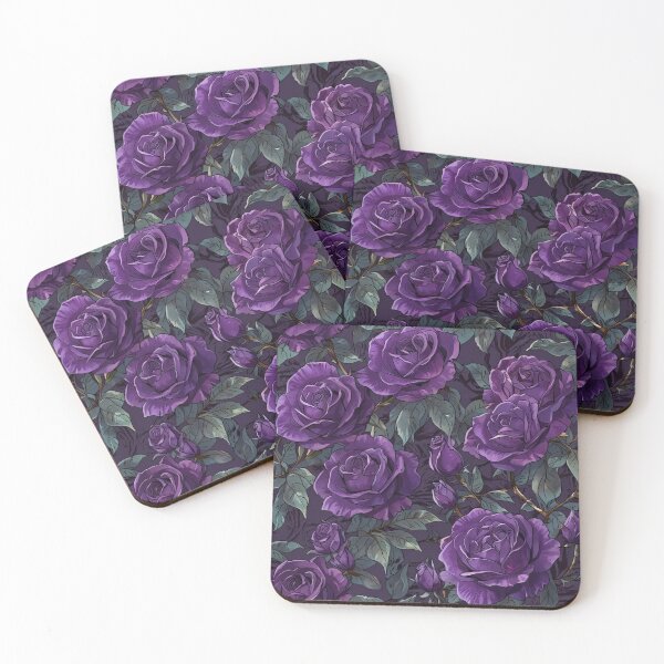 Item preview, Purple Elegant Roses designed and sold by CoolPixels.