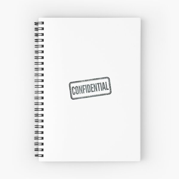 Item preview, Confidential Stamp in Distressed Technical Font on Textured Paper Background designed and sold by PixelVibe782.