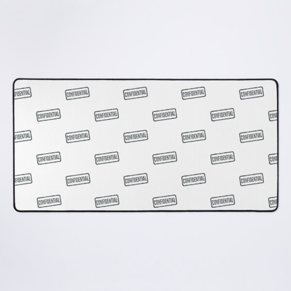Item preview, Confidential Stamp in Distressed Technical Font on Textured Paper Background designed and sold by PixelVibe782.
