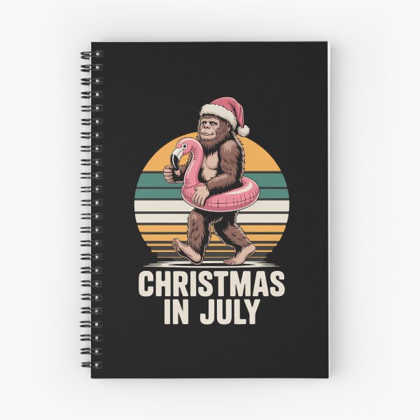 Item preview, Bigfoot Unicorn Floatie Christmas In July Retro Sasquatch designed and sold by BiellaSar.