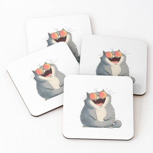 Item preview, Cool Cat Cartoon designed and sold by IssaraStudio.