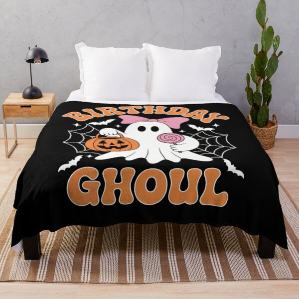 Item preview, Birthday Ghoul Spooky Season Groovy Halloween designed and sold by BiellaSar.