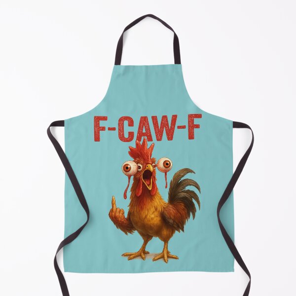 Item preview, Rooster Freak-Out – F-CAW-F | Viral Meme Art designed and sold by TrendTribeTP.