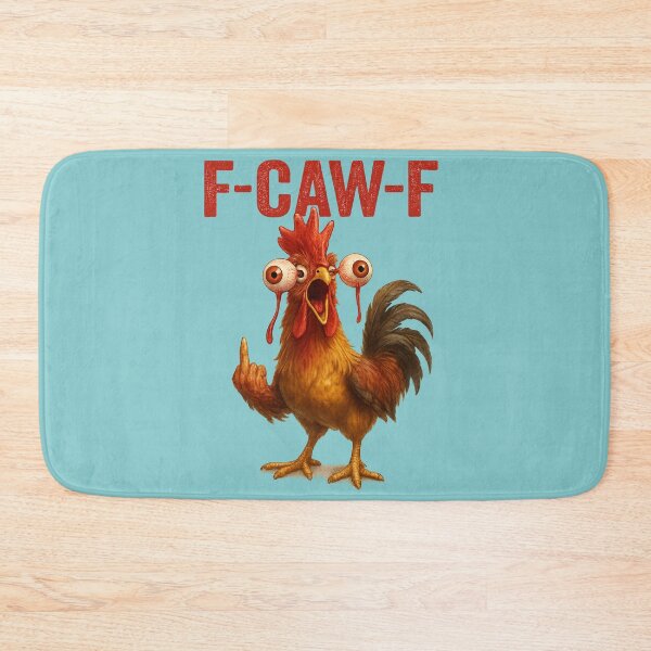 Item preview, Rooster Freak-Out – F-CAW-F | Viral Meme Art designed and sold by TrendTribeTP.